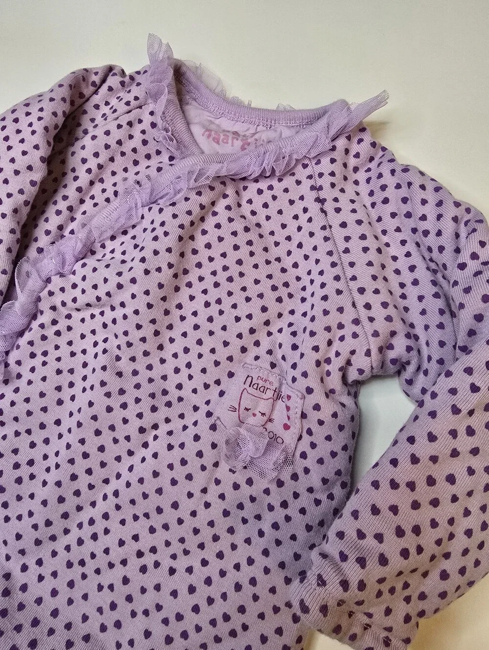 Baby Naartjie Quilted Heart-Print Baby One-Piece